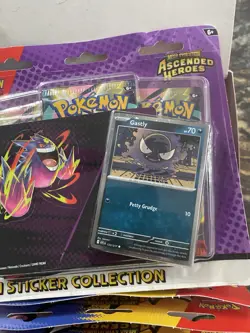 Pokemon Mega Evolution Ascended Heroes / Tech Sticker Collection Case 36 Packs - Image 4