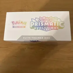 Pokemon TCG Prismatic Evolutions Elite Trainer Box – Brand new, Factory Sealed! - Image 4