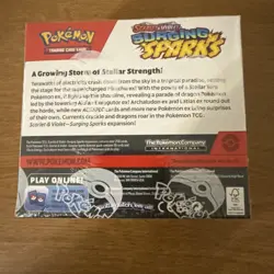 Pokemon Surging Sparks Booster Box | Factory Sealed | 36 Packs - Image 2