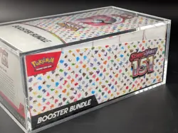 Pokemon 151 SV3.5 Booster Bundle Display Factory Sealed Case W/Acrylic Case - Image 4
