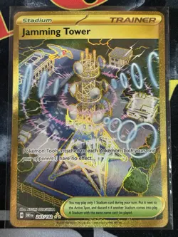 Jamming Tower #243 Pokemon Destined Rivals - Image 1