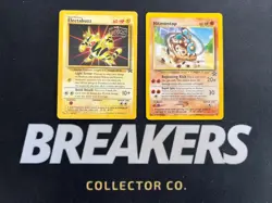 Wizards of the Coast Black Star Promo Pokemon Card Lot: Electabuzz & Hitmontop - Image 1