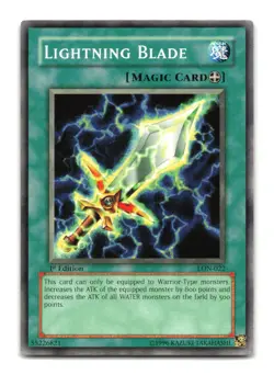 Lightning Blade - LON-022 1st Edition - YuGiOh-LP - Image 1