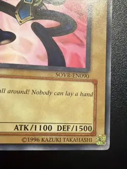 Yugioh Dark Rabbit 1st Edition Rare SOVR-EN090 Vintage - Image 4