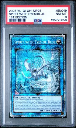 Spirit With Eyes Of Blue MP25-EN049 1st Edition Starlight Rare Yugioh PSA 8 *856 - Image 1