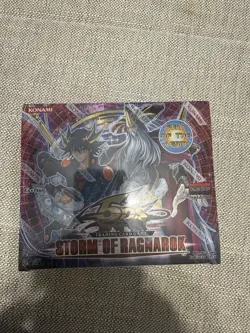 Yu-Gi-Oh! Storm Of Ragnarok 1st Edition Booster Box 24 Packs Factory Sealed - Image 1