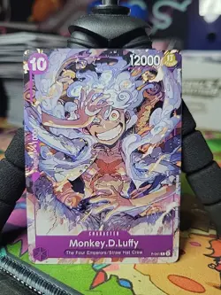 Monkey.D.Luffy P-041 One Piece TCG Card Game English NM Purple Promo [041] - Image 1