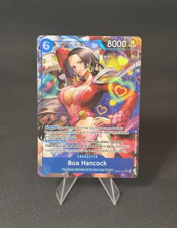 One Piece TCG Boa Hancock SR Alt Art EB03 Heroines Edition English NM - Image 1