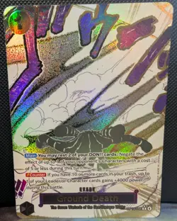 One PIece TCG Ground Death (Alternate Art) - The Azure Sea's Seven (OP14)096 - Image 1