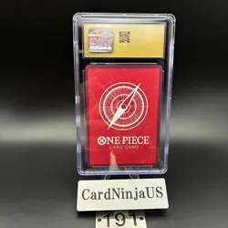 CGC PRISTINE 10 Chopper OP08-001 BASE SHOP Limited Card 191 Collection vol.1 - Image 2