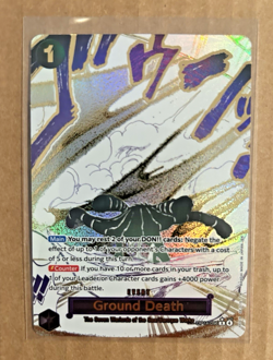 Ground Death One Piece OP14 Alternate Alt Art Event Manga Card OP14-096 - Image 1