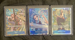 One Piece English EB03-024 Nefeltari Vivi (SR) Alt Art Heroines Edition LOT 3X - Image 1