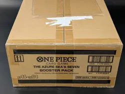 One Piece OP14-EB04 The Azure Sea's Seaven English 12 Booster Box Case Sealed - Image 4
