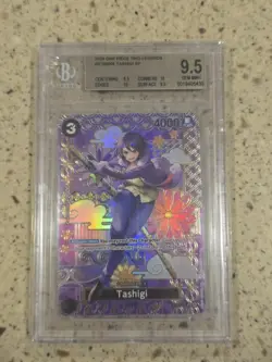 One Piece 2024 Tashigi OP08-006 SP BGS 9.5 GEM MINT - Image 1