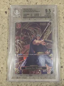Benn.Beckman (SP) - Carrying On His Will (OP13) OP09-009 One Piece TCG BGS 9.5 - Image 1