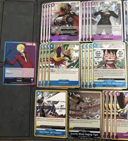 One Piece TCG: Sanji Prebuilt Deck!! OP14-EB04 Competitive Ready Deck!! - Image 3