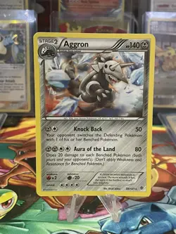 Aggron | 59/101 | Rare | Black & White Plasma Blast | Pokemon Card | 2013 | NM - Image 1