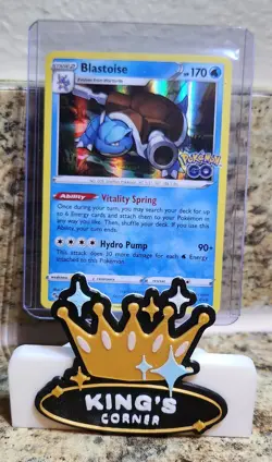 Pokemon TCG 3 Card Pokemon GO Holo Lot Venusaur/Charizard/Blastoise Near Mint - Image 5