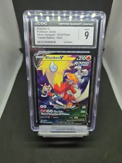 BLAZIKEN V TG14/TG30 - Silver Tempest - CGC - Pokemon Card (Equiv. PSA BGS) - Image 1