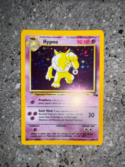 Pokemon TCG Cards Hypno 8/62 Fossil Holo Rare NM - Image 4