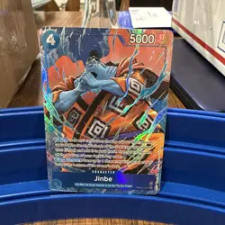 One Piece Card Game Jinbe (Alternate Art) PRB02-007 Rare NM English - Image 1