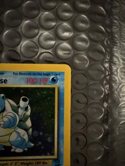 Pokemon TCG Blastoise Holo Unlimited Rare Card 2/130 Base Set 2 Lp - Image 4