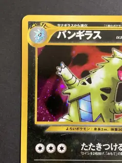 Tyranitar No. 248 Neo Discovery Holo Vintage Japanese Pokemon Card - Image 3