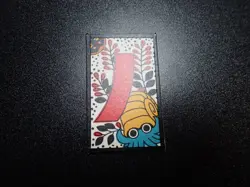 Pokemon Traditional Poker Playing Card Hanafuda Kabuto Omanyte #2 NM/EX or EX - Image 1