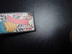 Pokemon Traditional Poker Playing Card Hanafuda Kabuto Omanyte #2 NM/EX or EX - Image 3