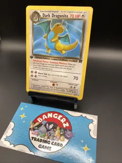Pokemon Dark Dragonite TCG 1st Edition Non-Holo Card 22/82 Team Rocket WOTC - Image 2