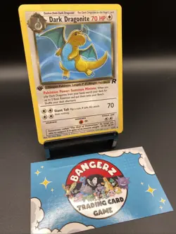 Pokemon Dark Dragonite TCG 1st Edition Non-Holo Card 22/82 Team Rocket WOTC - Image 3