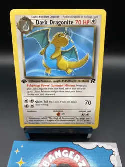 Pokemon Dark Dragonite TCG 1st Edition Non-Holo Card 22/82 Team Rocket WOTC - Image 4