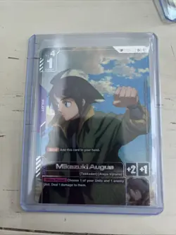 Mikazuki Augus ST05-010 Gundam TCG Card Game NM Condition - Image 1