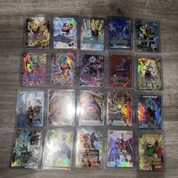 Dragon Ball Z - 20 Cards from Fusion & Master Set - Image 1