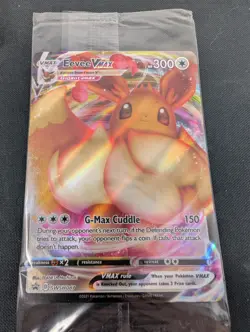 Sealed Pokemon TCG Eevee VMAX SWSH087 Shining Fates Holo Promo Card - Image 4