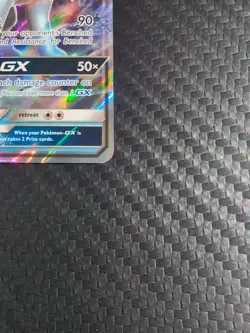 Glaceon GX 39/156 Ultra Prism Ultra Rare Holo Pokemon Card LP - Image 2