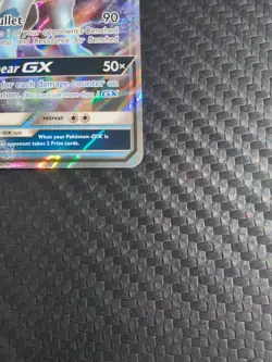 Glaceon GX 39/156 Ultra Prism Ultra Rare Holo Pokemon Card LP - Image 3