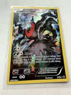 Pokemon Darkrai XY114 Holo 2016 Basic 110HP Pokemon Card English - Image 2