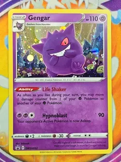 🔥Gengar SWSH052 SWSH: Sword & Shield Promo Cards Holo Fresh Sleeved Protected👍 - Image 1