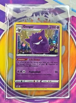 🔥Gengar SWSH052 SWSH: Sword & Shield Promo Cards Holo Fresh Sleeved Protected👍 - Image 4