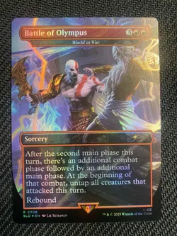 Battle of Olympus (World at War) Foil Secret Lair God of War 2208 - Image 1