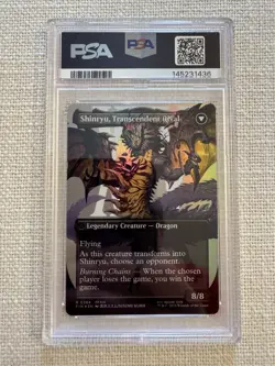 MTG Zenos yae Galvus R0384 Final Fantasy Borderless Foil PSA 10 - Image 2