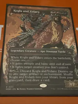 Kogla and Yidaro Legendary Creature- Ape Dinosaur Turtle R0311 - Image 1