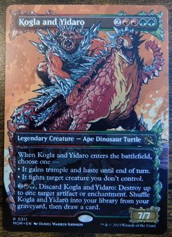 Kogla and Yidaro - Full Art - Regular - MOM - NM - Just Opened - MTG - Image 1