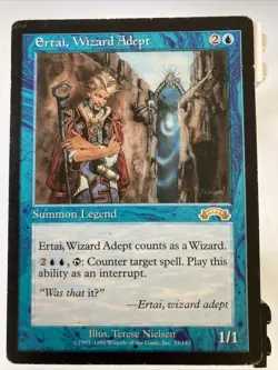 ertai wizard adept - mtg magic the gathering - Image 1