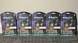 5 PACKS Magic The Gathering Lorwyn Eclipsed Play Booster Sleeve FACTORY SEALED - Image 1