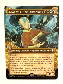 MTG - Aang, at the Crossroads (Showcase) Avatar: The Last Airbender Regular / NM - Image 1
