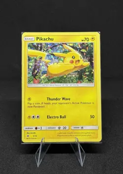 Pikachu 5/12 – Holo – McDonald’s Promo 2016 Pokemon TCG - MP - Image 1