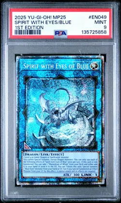 Spirit With Eyes Of Blue MP25-EN049 1st Edition Starlight Rare Yugioh PSA 9 *858 - Image 1