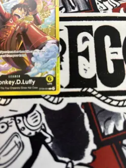 One Piece - ST29 Monkey.D.Luffy 001 Leader Gold Foil Promo - Image 3